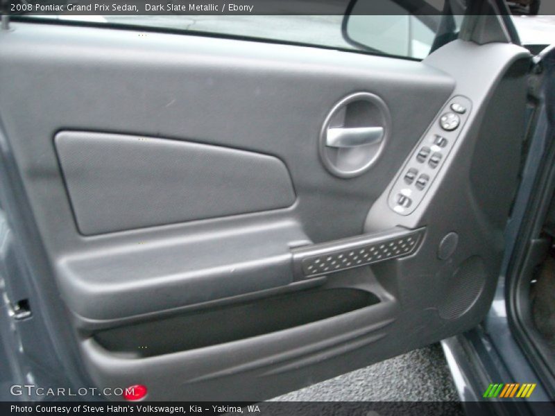 Dark Slate Metallic / Ebony 2008 Pontiac Grand Prix Sedan