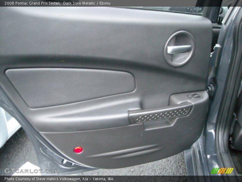Dark Slate Metallic / Ebony 2008 Pontiac Grand Prix Sedan