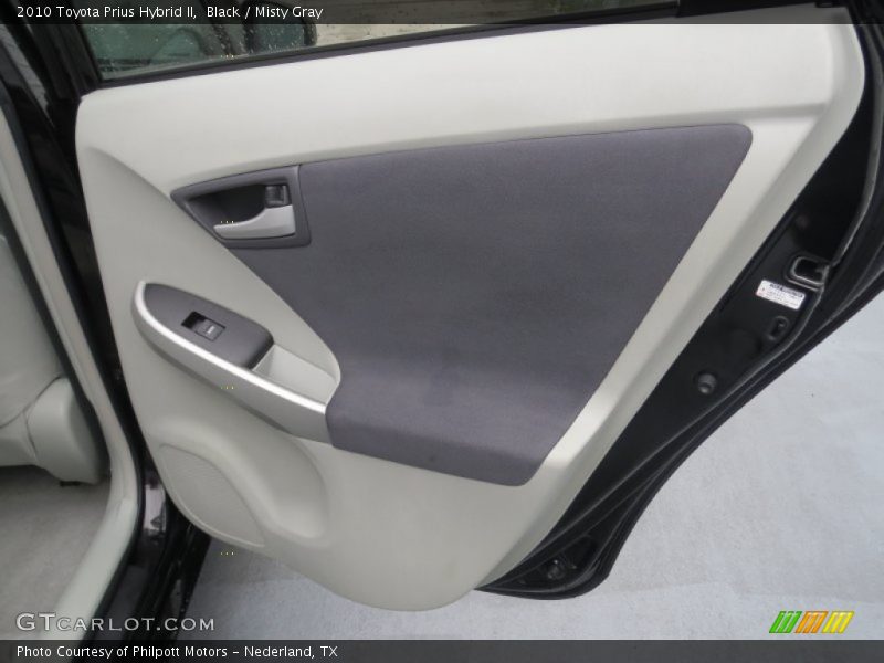 Black / Misty Gray 2010 Toyota Prius Hybrid II