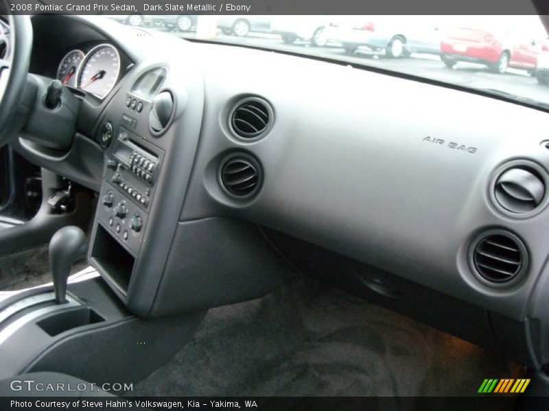 Dark Slate Metallic / Ebony 2008 Pontiac Grand Prix Sedan