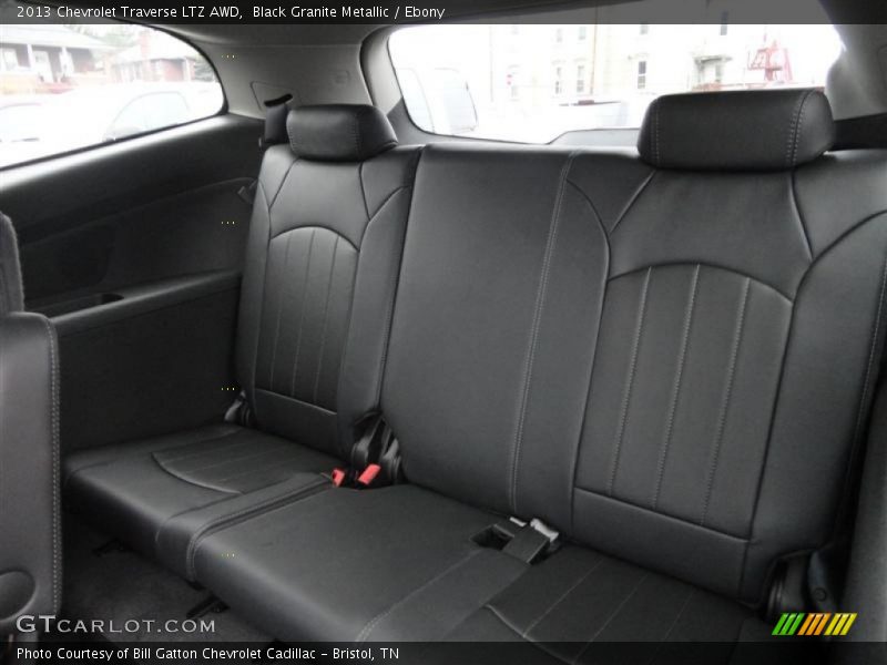 Black Granite Metallic / Ebony 2013 Chevrolet Traverse LTZ AWD