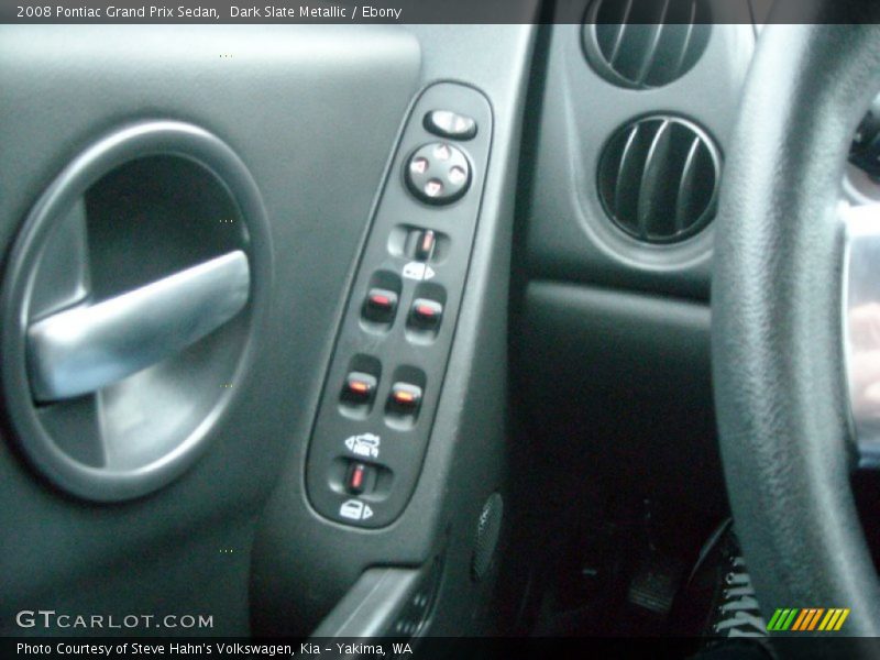 Dark Slate Metallic / Ebony 2008 Pontiac Grand Prix Sedan