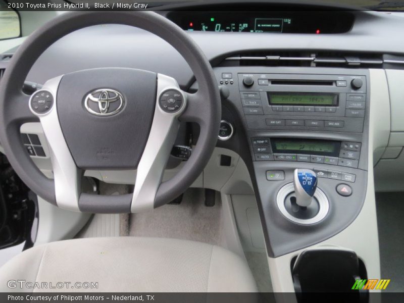 Black / Misty Gray 2010 Toyota Prius Hybrid II