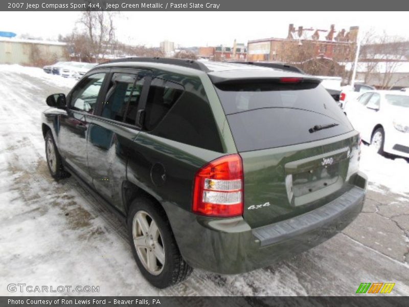 Jeep Green Metallic / Pastel Slate Gray 2007 Jeep Compass Sport 4x4