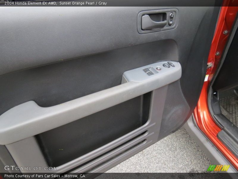 Sunset Orange Pearl / Gray 2004 Honda Element EX AWD