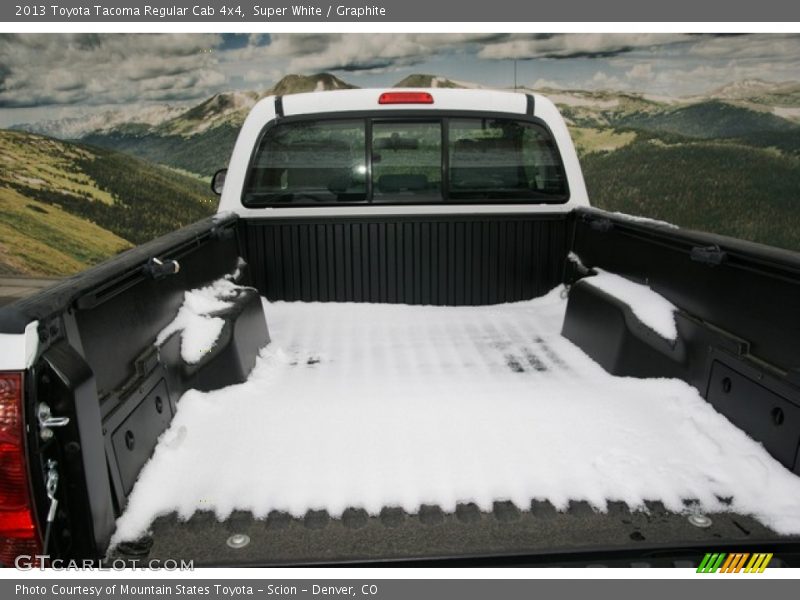 Super White / Graphite 2013 Toyota Tacoma Regular Cab 4x4