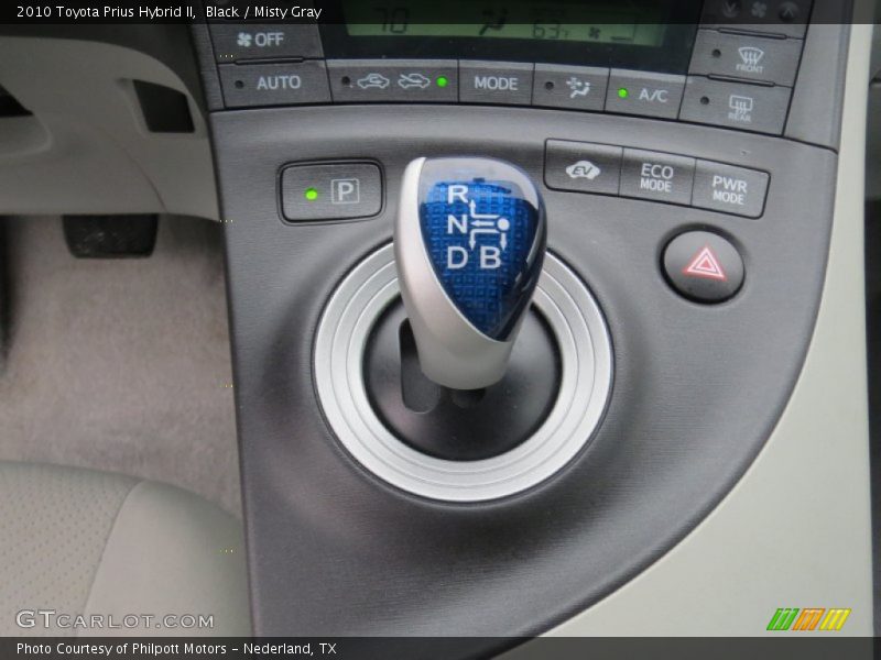 Black / Misty Gray 2010 Toyota Prius Hybrid II