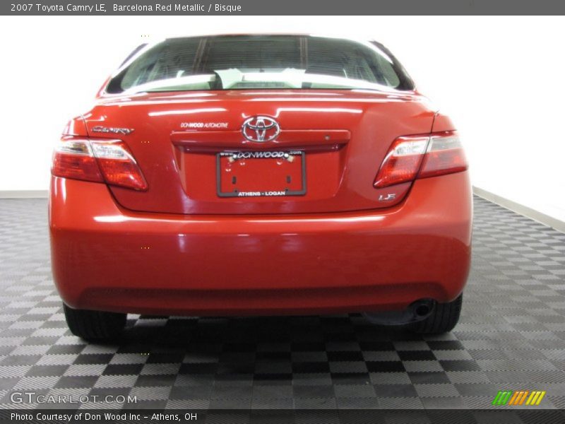 Barcelona Red Metallic / Bisque 2007 Toyota Camry LE