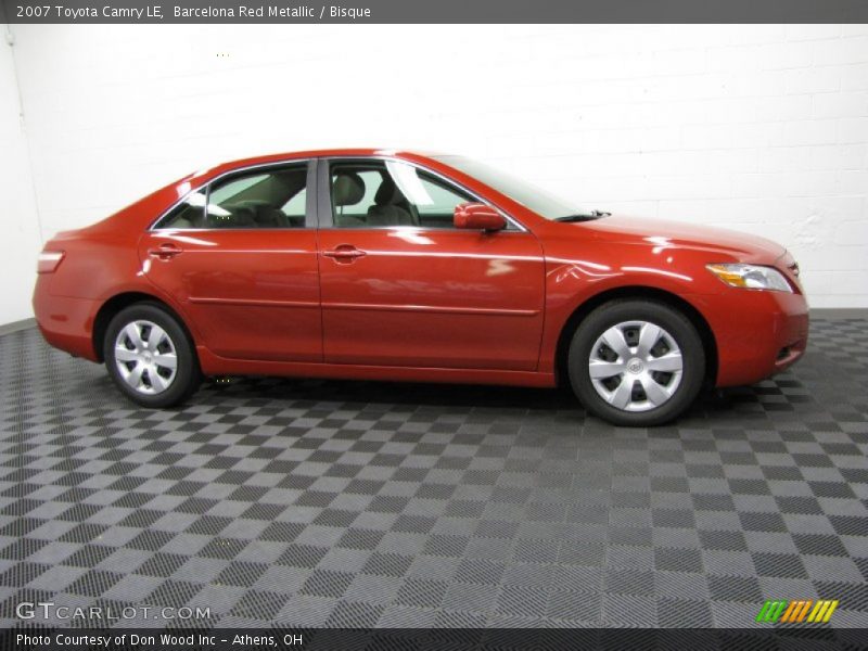 Barcelona Red Metallic / Bisque 2007 Toyota Camry LE