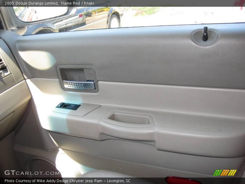 Flame Red / Khaki 2005 Dodge Durango Limited