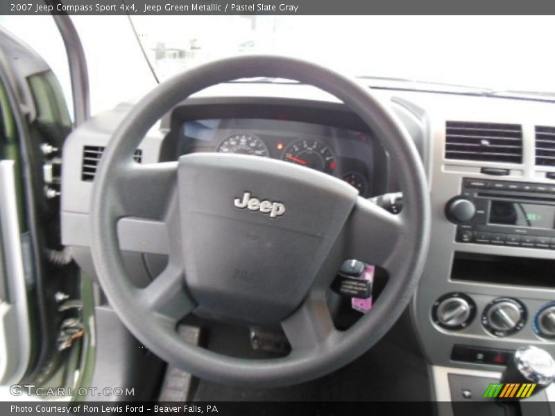 Jeep Green Metallic / Pastel Slate Gray 2007 Jeep Compass Sport 4x4