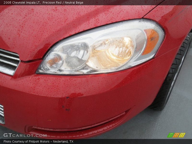 Precision Red / Neutral Beige 2008 Chevrolet Impala LT