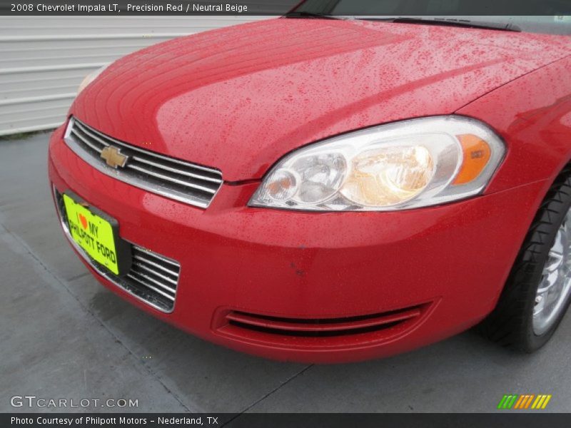 Precision Red / Neutral Beige 2008 Chevrolet Impala LT