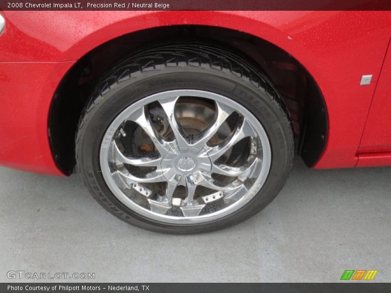 Custom Wheels of 2008 Impala LT