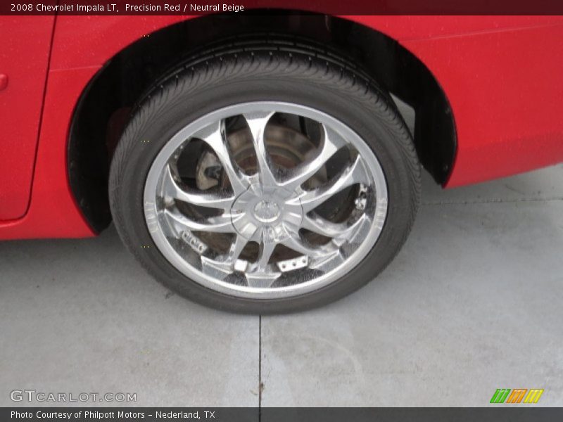 Custom Wheels of 2008 Impala LT