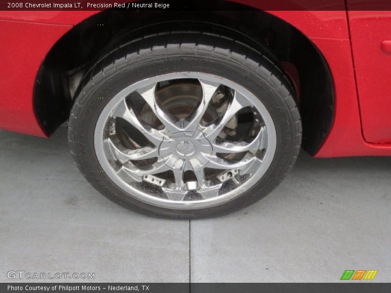 Custom Wheels of 2008 Impala LT