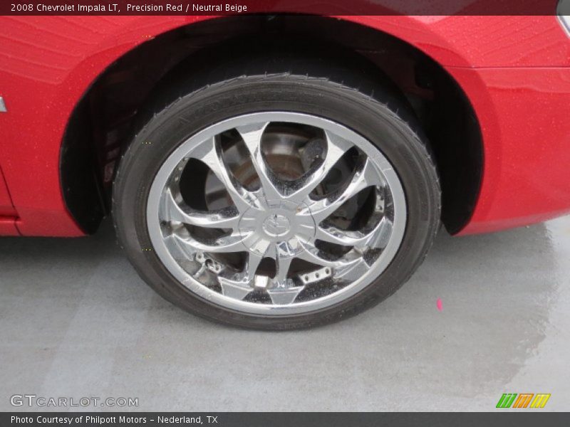 Custom Wheels of 2008 Impala LT