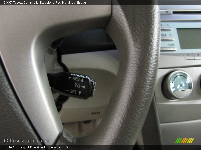 Barcelona Red Metallic / Bisque 2007 Toyota Camry LE