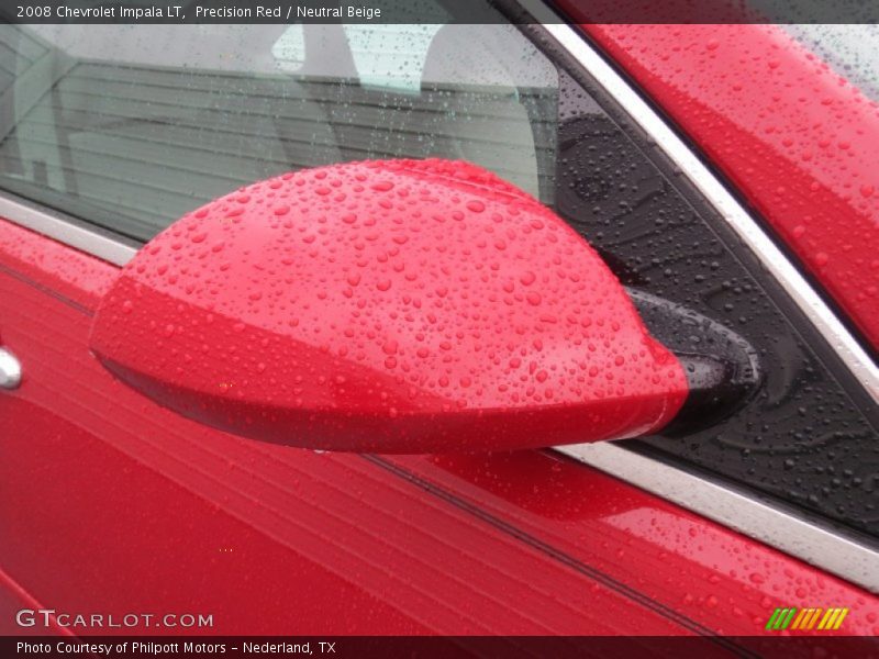 Precision Red / Neutral Beige 2008 Chevrolet Impala LT