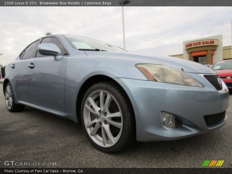 Breakwater Blue Metallic / Cashmere Beige 2006 Lexus IS 350
