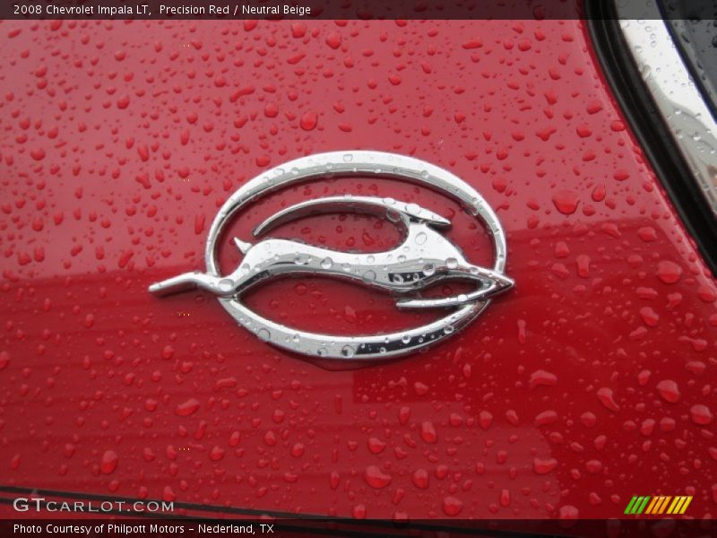 Precision Red / Neutral Beige 2008 Chevrolet Impala LT