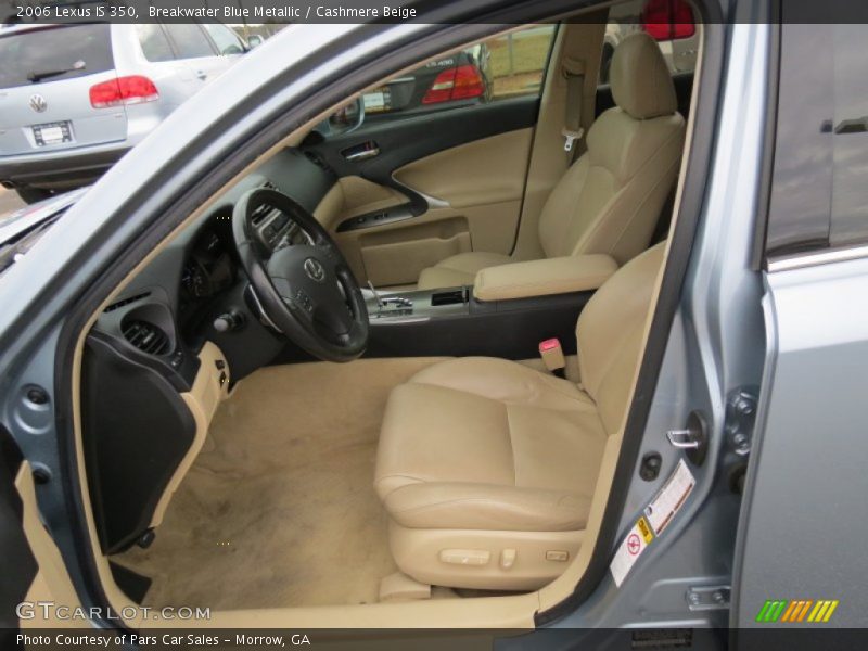  2006 IS 350 Cashmere Beige Interior