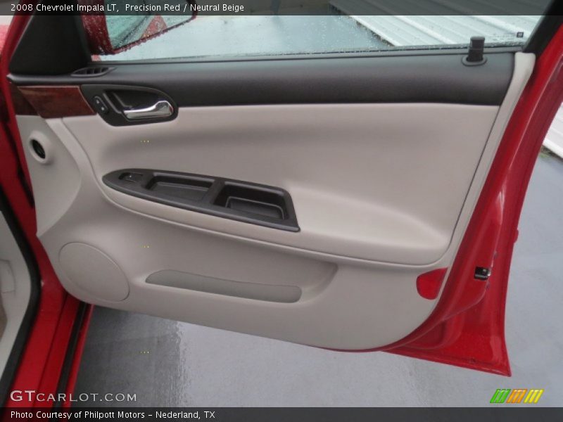Precision Red / Neutral Beige 2008 Chevrolet Impala LT