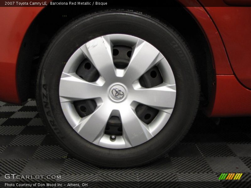 Barcelona Red Metallic / Bisque 2007 Toyota Camry LE