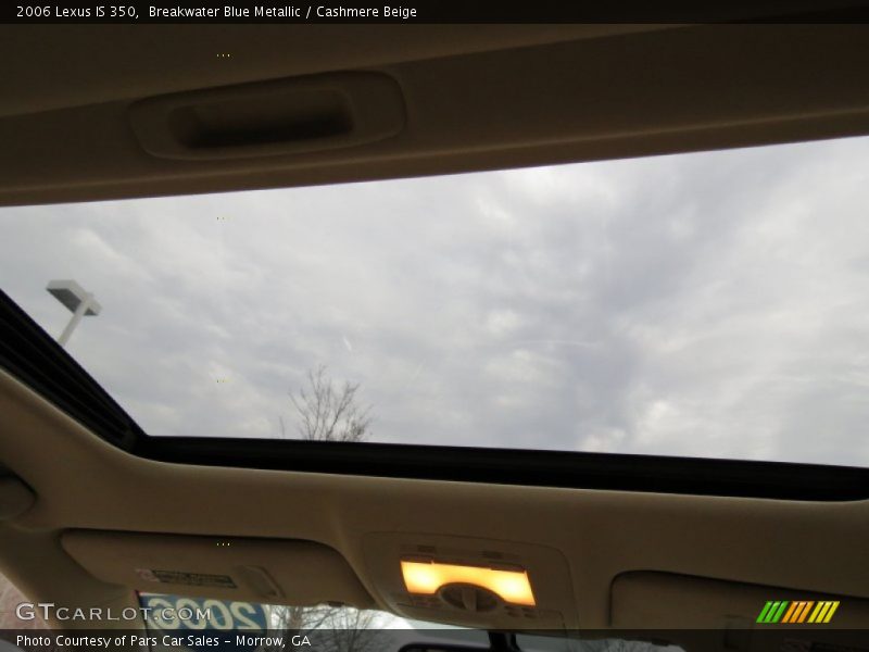 Breakwater Blue Metallic / Cashmere Beige 2006 Lexus IS 350