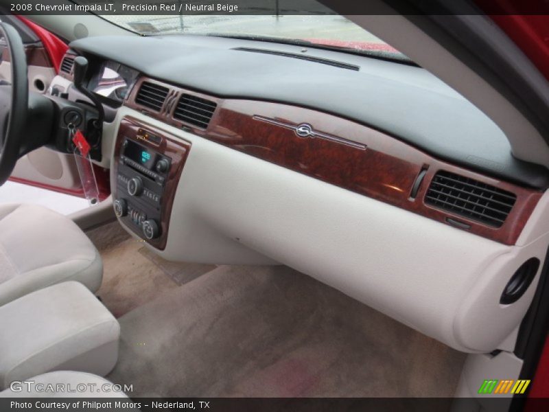 Precision Red / Neutral Beige 2008 Chevrolet Impala LT