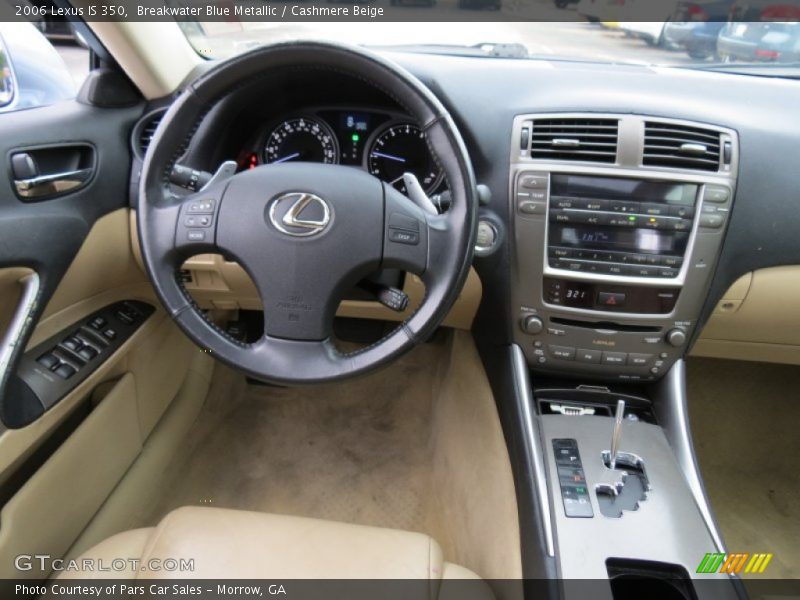 Dashboard of 2006 IS 350