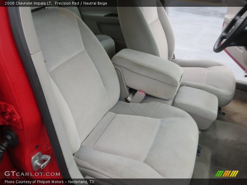 Precision Red / Neutral Beige 2008 Chevrolet Impala LT