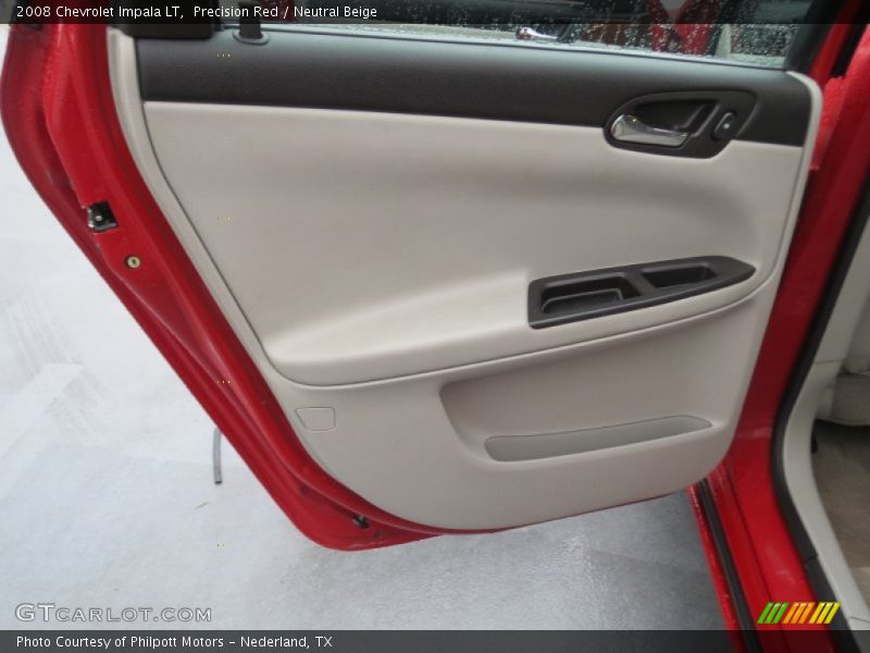 Precision Red / Neutral Beige 2008 Chevrolet Impala LT
