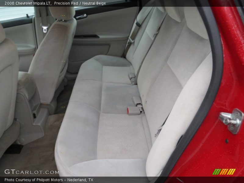 Precision Red / Neutral Beige 2008 Chevrolet Impala LT