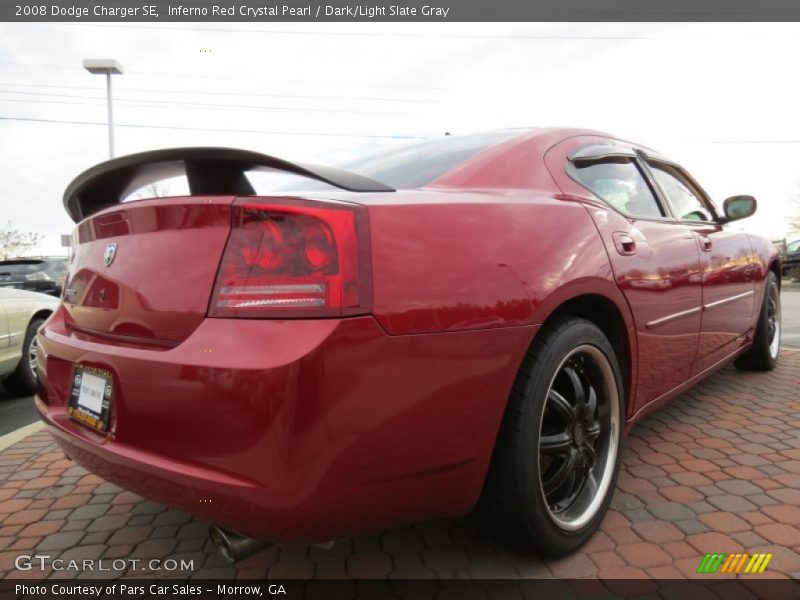 Inferno Red Crystal Pearl / Dark/Light Slate Gray 2008 Dodge Charger SE