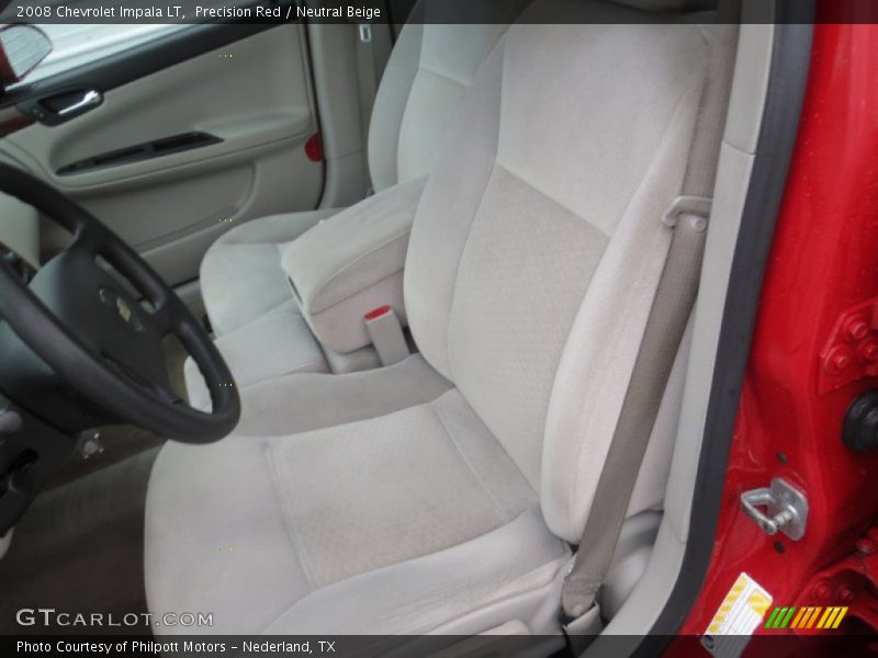 Precision Red / Neutral Beige 2008 Chevrolet Impala LT
