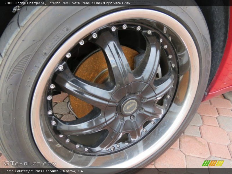 Custom Wheels of 2008 Charger SE