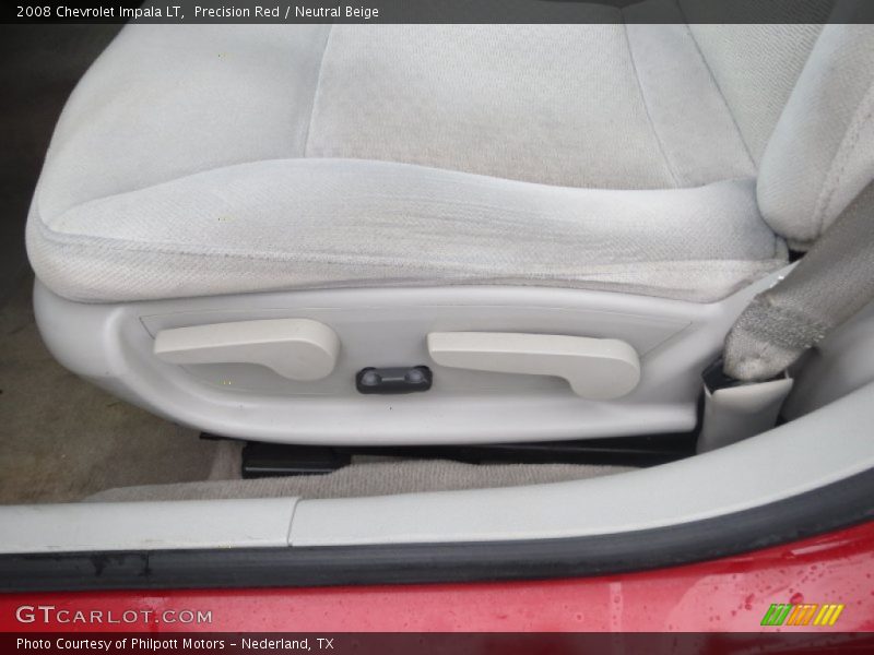 Precision Red / Neutral Beige 2008 Chevrolet Impala LT