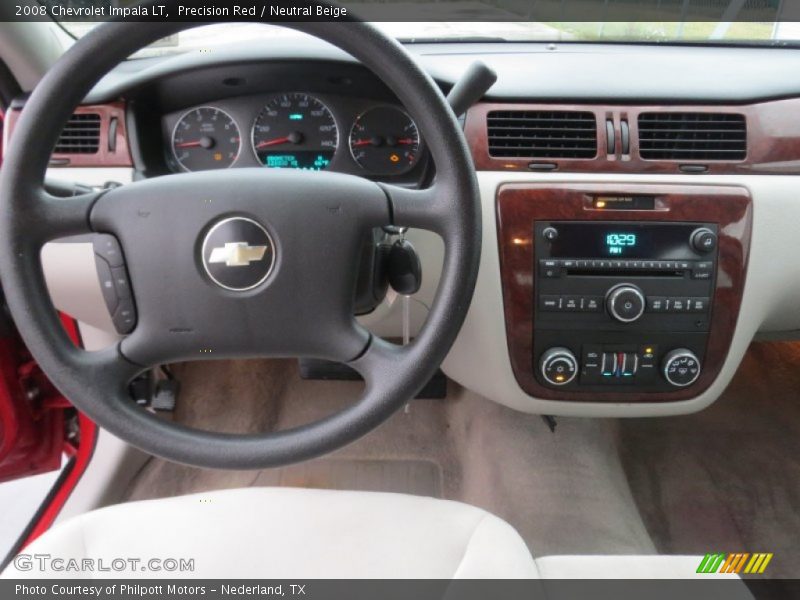 Dashboard of 2008 Impala LT