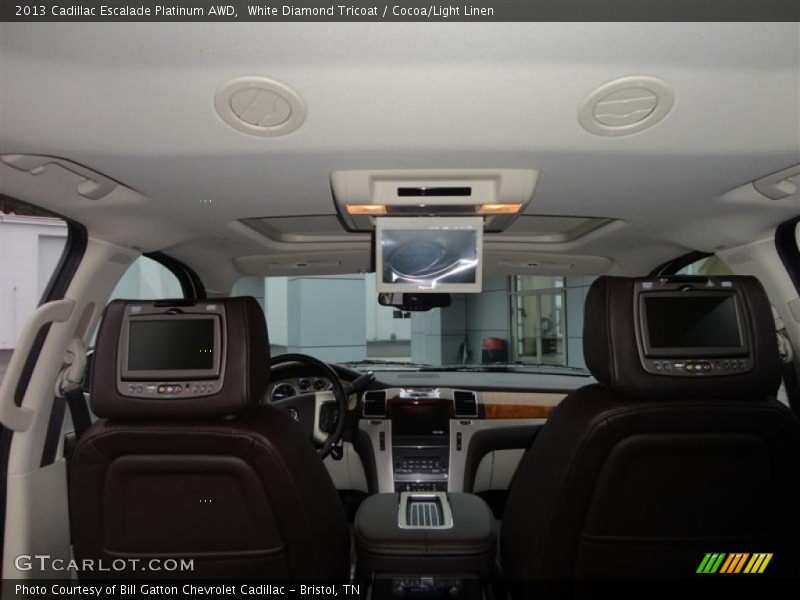 Entertainment System of 2013 Escalade Platinum AWD