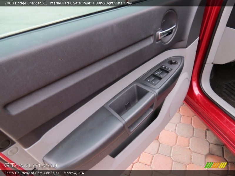 Inferno Red Crystal Pearl / Dark/Light Slate Gray 2008 Dodge Charger SE