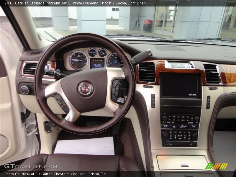 Dashboard of 2013 Escalade Platinum AWD