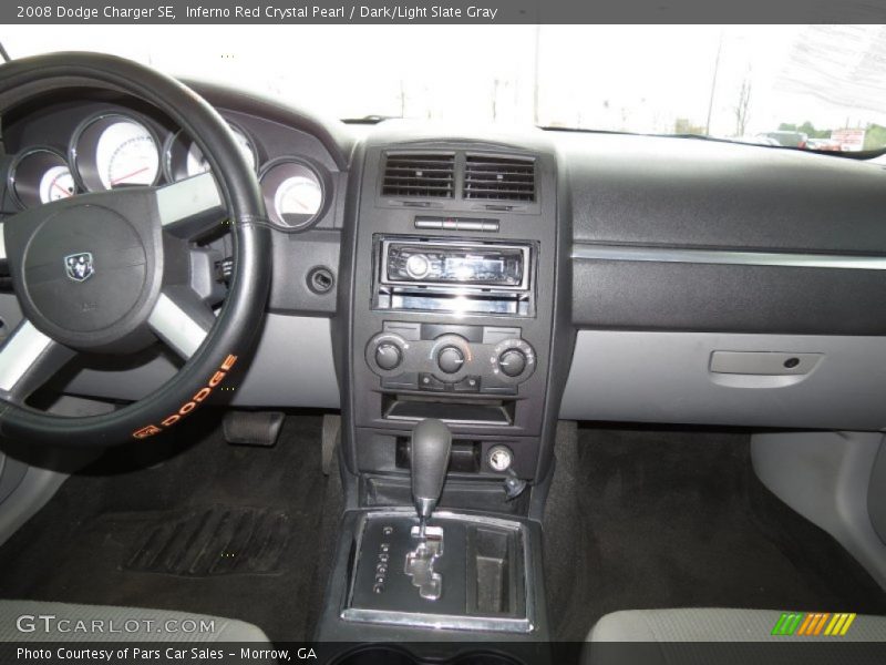 Dashboard of 2008 Charger SE