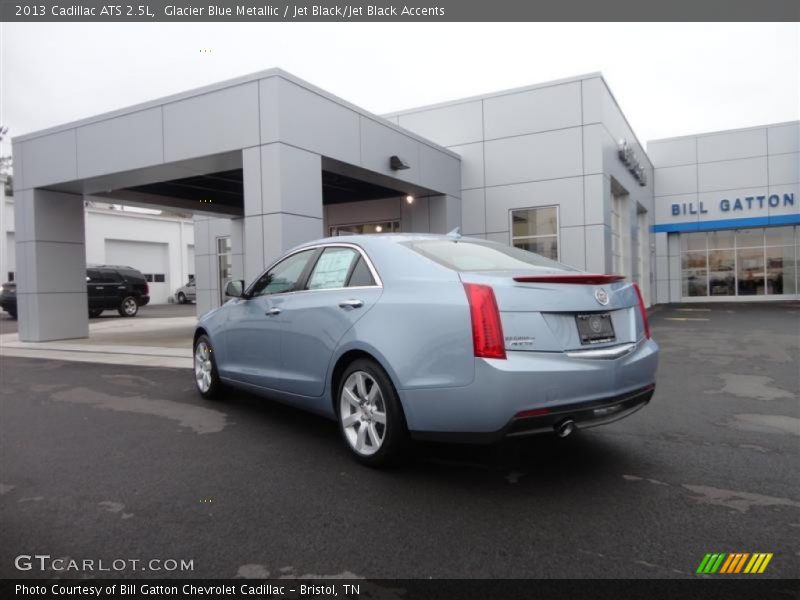 Glacier Blue Metallic / Jet Black/Jet Black Accents 2013 Cadillac ATS 2.5L