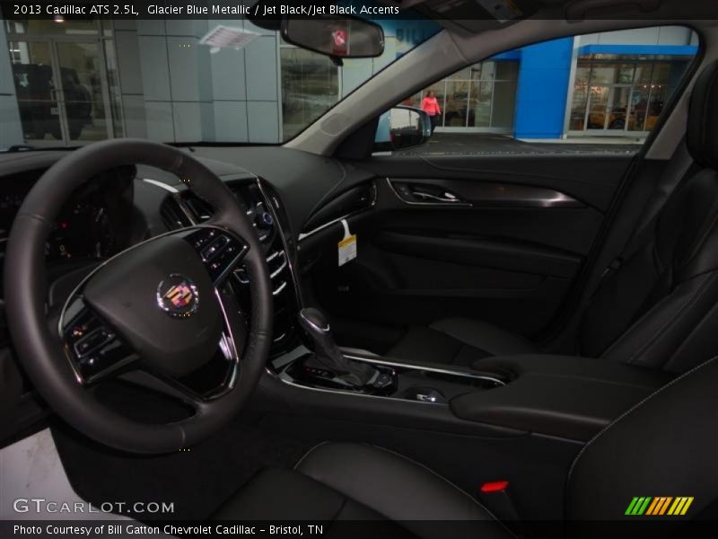 Glacier Blue Metallic / Jet Black/Jet Black Accents 2013 Cadillac ATS 2.5L