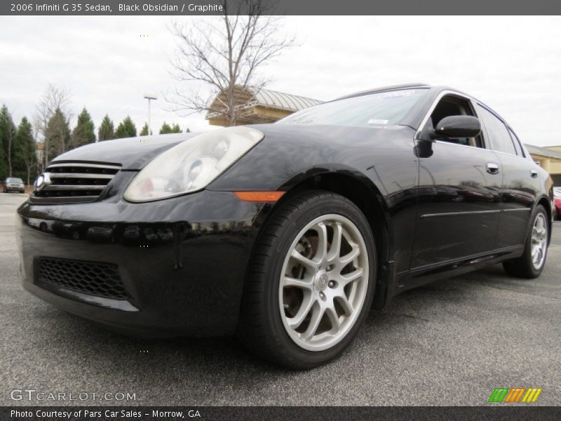 Black Obsidian / Graphite 2006 Infiniti G 35 Sedan