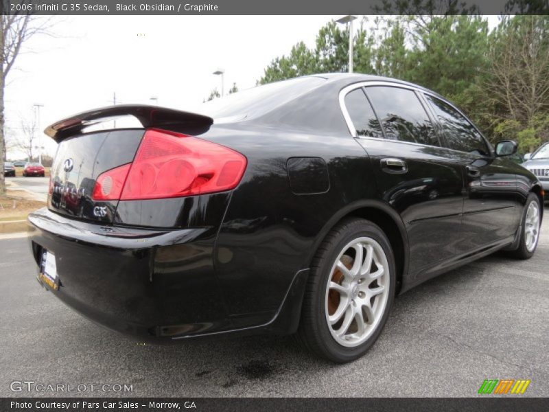 Black Obsidian / Graphite 2006 Infiniti G 35 Sedan
