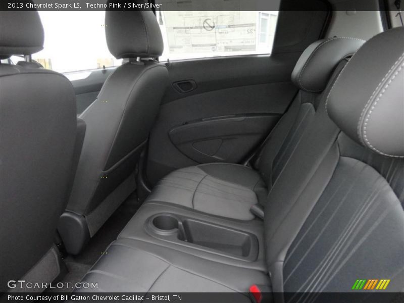 Techno Pink / Silver/Silver 2013 Chevrolet Spark LS