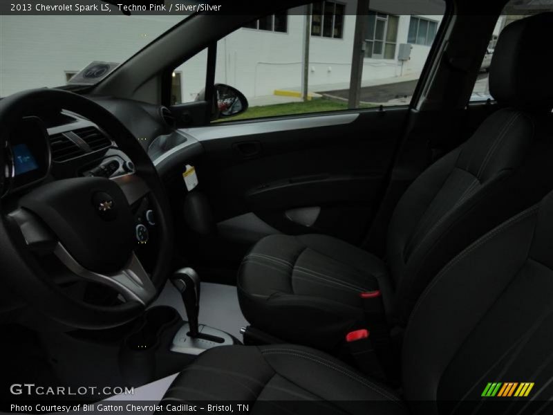 Techno Pink / Silver/Silver 2013 Chevrolet Spark LS
