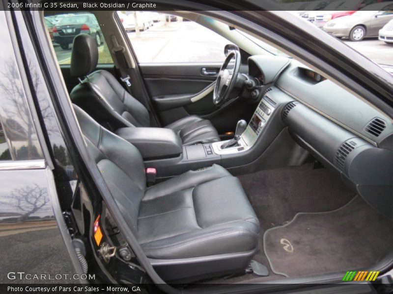 Black Obsidian / Graphite 2006 Infiniti G 35 Sedan